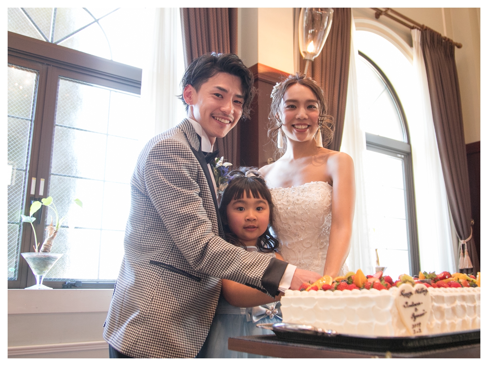 感謝＆笑顔！仲間に囲まれたwedding