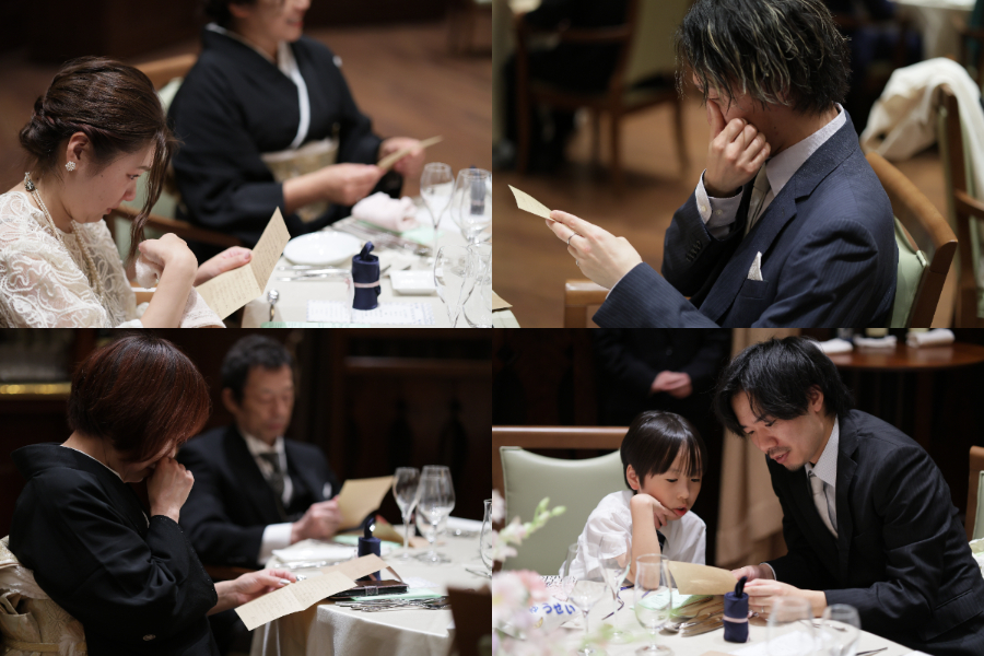 笑顔も輝くナイトウエディング